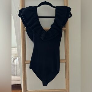 Sèzane Isabella Body Suit with Ruffle